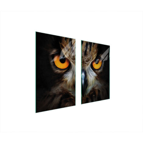 PLACA PROTECTORA DE VIDRIO PARA ESTUFA 75x52 BÚHO