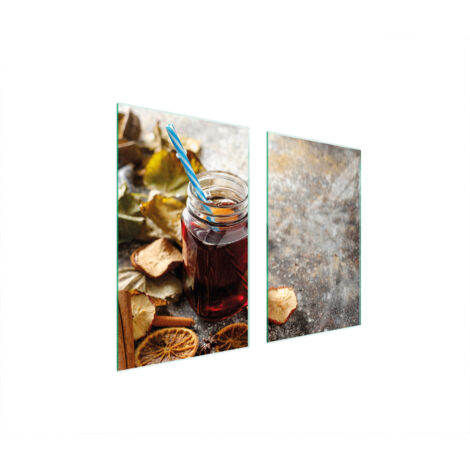 PLACA PROTECTORA DE VIDRIO PARA ESTUFA 75x52 COMIDA