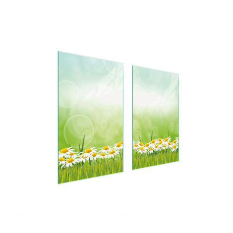 PLACA PROTECTORA DE VIDRIO PARA ESTUFA 75x52 DAISY