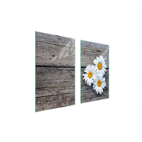 PLACA PROTECTORA DE VIDRIO PARA ESTUFA 75x52 DAISY
