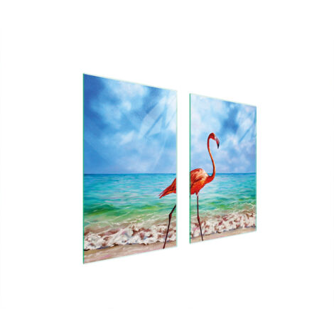 PLACA PROTECTORA DE VIDRIO PARA ESTUFA 75x52 FLAMINGO