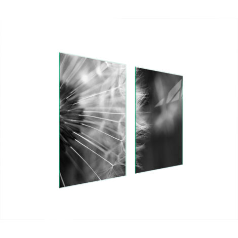 PLACA PROTECTORA DE VIDRIO PARA ESTUFA 75x52 FLOR