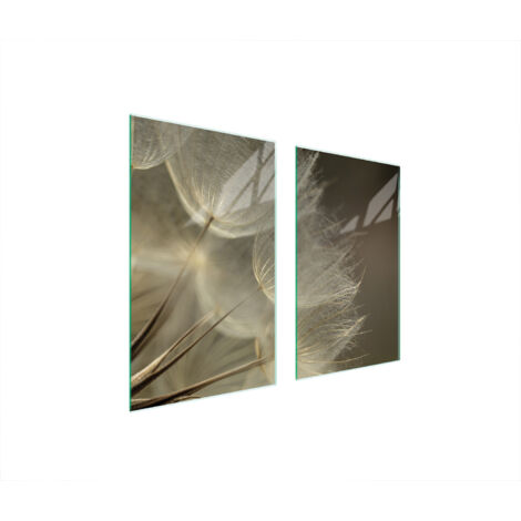 PLACA PROTECTORA DE VIDRIO PARA ESTUFA 75x52 FLOR