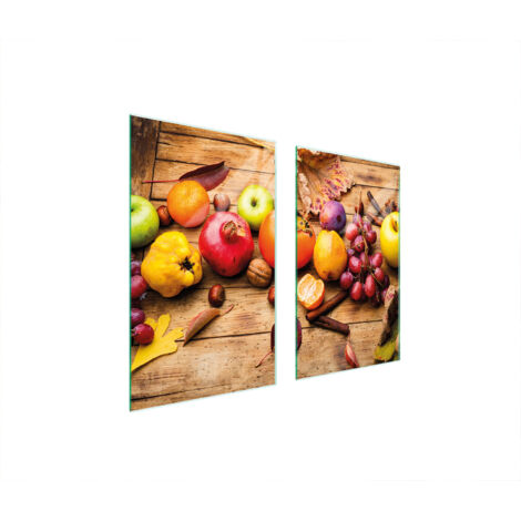 PLACA PROTECTORA DE VIDRIO PARA ESTUFA 75x52 FRUTA