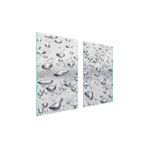 PLACA PROTECTORA DE VIDRIO PARA ESTUFA 75x52 GOTAS