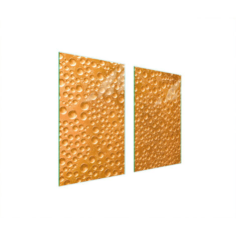 PLACA PROTECTORA DE VIDRIO PARA ESTUFA 75x52 GOTAS