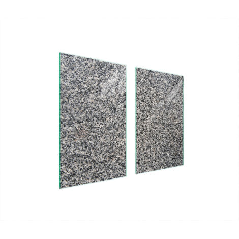 PLACA PROTECTORA DE VIDRIO PARA ESTUFA 75x52 GRANITO