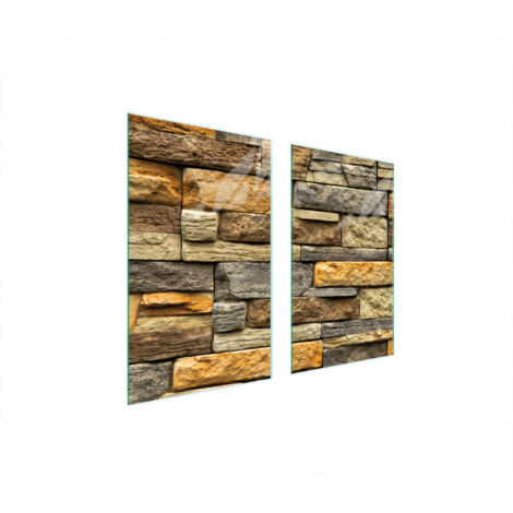 PLACA PROTECTORA DE VIDRIO PARA ESTUFA 75x52 LADRILLO