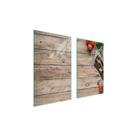 PLACA PROTECTORA DE VIDRIO PARA ESTUFA 75x52 LEÑA