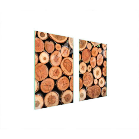 PLACA PROTECTORA DE VIDRIO PARA ESTUFA 75x52 LEÑA