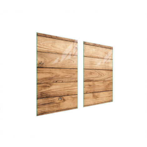PLACA PROTECTORA DE VIDRIO PARA ESTUFA 75x52 LEÑA