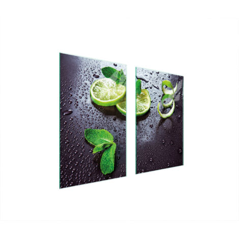 PLACA PROTECTORA DE VIDRIO PARA ESTUFA 75x52 LIMÓN