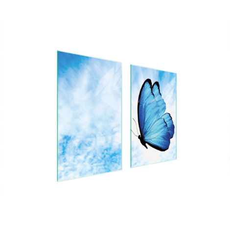 PLACA PROTECTORA DE VIDRIO PARA ESTUFA 75x52 MARIPOSA