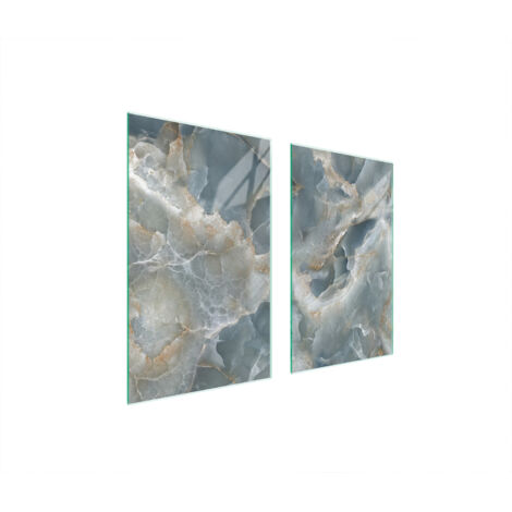 PLACA PROTECTORA DE VIDRIO PARA ESTUFA 75x52 MÁRMOL