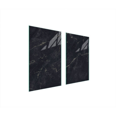 PLACA PROTECTORA DE VIDRIO PARA ESTUFA 75x52 MÁRMOL