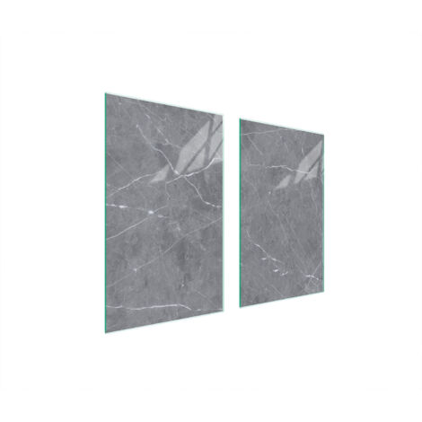 PLACA PROTECTORA DE VIDRIO PARA ESTUFA 75x52 MÁRMOL