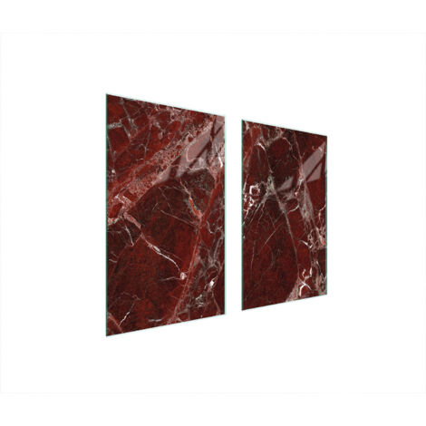 PLACA PROTECTORA DE VIDRIO PARA ESTUFA 75x52 MÁRMOL