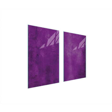 PLACA PROTECTORA DE VIDRIO PARA ESTUFA 75x52 MORADA