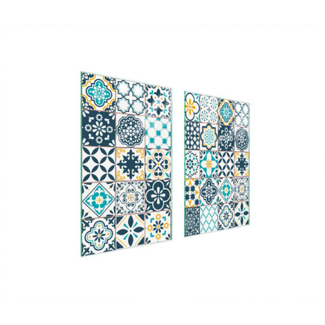 PLACA PROTECTORA DE VIDRIO PARA ESTUFA 75x52 MOSAICO
