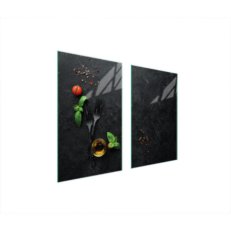 PLACA PROTECTORA DE VIDRIO PARA ESTUFA 75x52 PIZARRA
