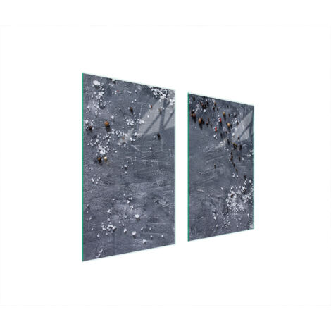 PLACA PROTECTORA DE VIDRIO PARA ESTUFA 75x52 PIZARRA