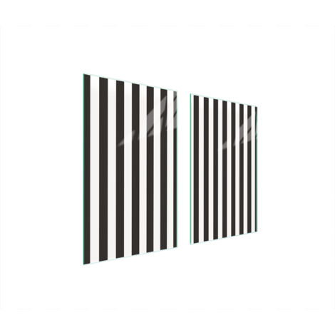 PLACA PROTECTORA DE VIDRIO PARA ESTUFA 75x52 TIRAS