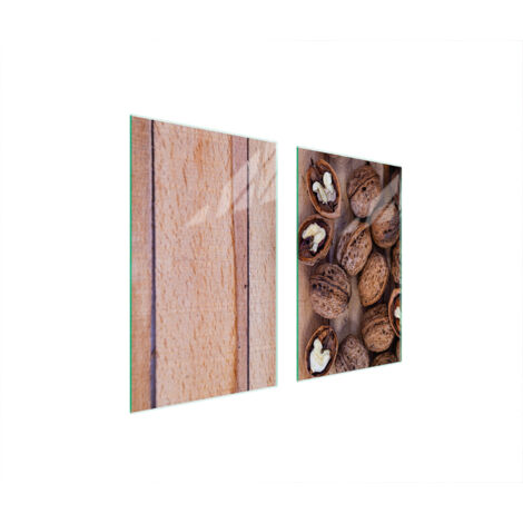PLACA PROTECTORA DE VIDRIO PARA ESTUFA 75x52 TUERCAS