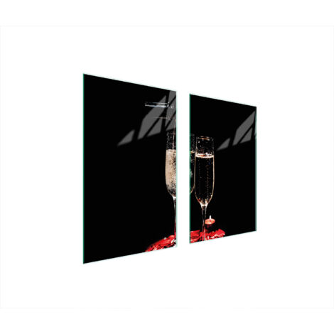 PLACA PROTECTORA DE VIDRIO PARA ESTUFA 75x52 VINO