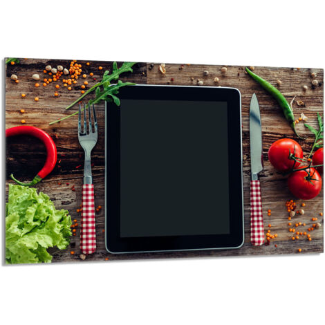 Placa protectora de vidrio para estufa 80x52 Cocina