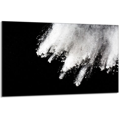 Placa protectora de vidrio para estufa 80x52 Explosión