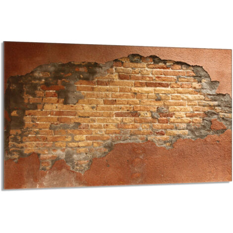 Placa protectora de vidrio para estufa 80x52 Ladrillo