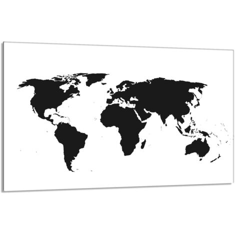 Placa protectora de vidrio para estufa 80x52 Mapa