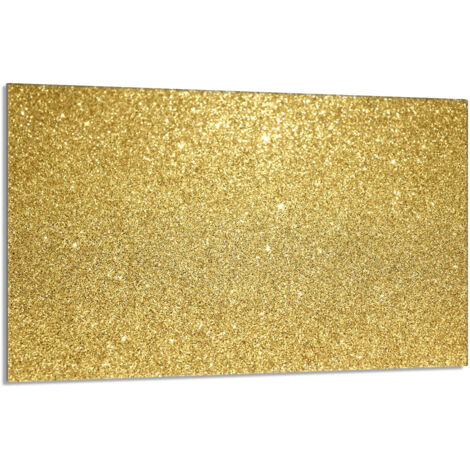 Placa protectora de vidrio para estufa 80x52 Oro
