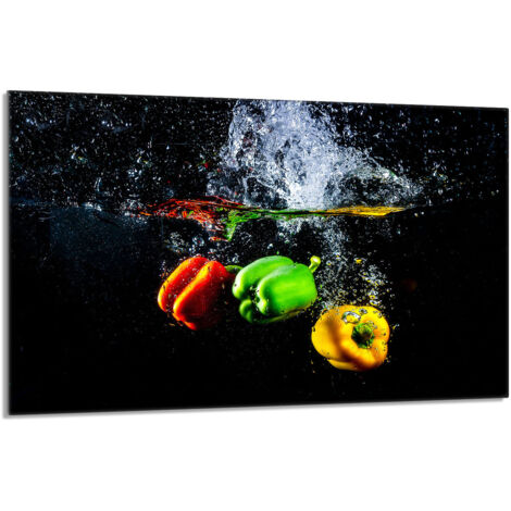 Placa protectora de vidrio para estufa 80x52 Paprika