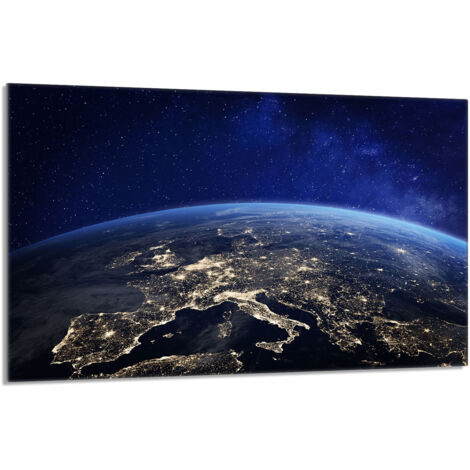 Placa protectora de vidrio para estufa 80x52 Tierra