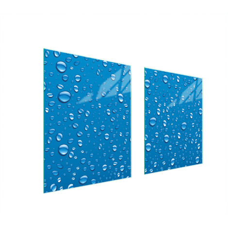 PLACA PROTECTORA DE VIDRIO PARA ESTUFA 85x52 GOTAS