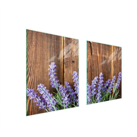 PLACA PROTECTORA DE VIDRIO PARA ESTUFA 85x52 LAVANDA