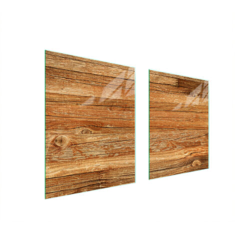 PLACA PROTECTORA DE VIDRIO PARA ESTUFA 85x52 LEÑA