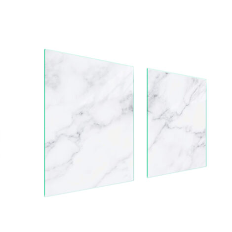 PLACA PROTECTORA DE VIDRIO PARA ESTUFA 85x52 MÁRMOL