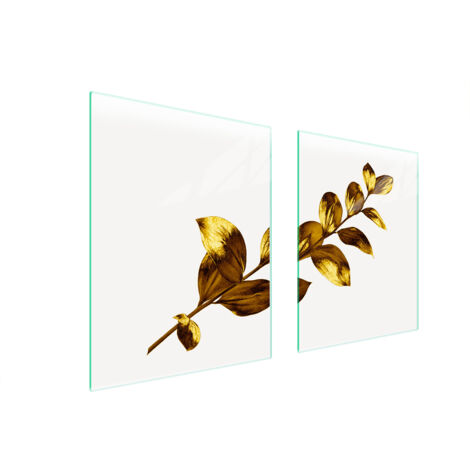 PLACA PROTECTORA DE VIDRIO PARA ESTUFA 85x52 ORO