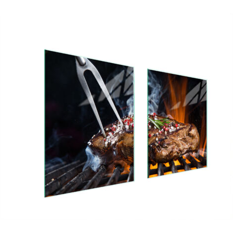 PLACA PROTECTORA DE VIDRIO PARA ESTUFA 85x52 PARRILLA