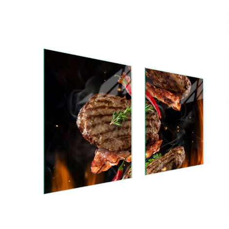 PLACA PROTECTORA DE VIDRIO PARA ESTUFA 85x52 PARRILLA