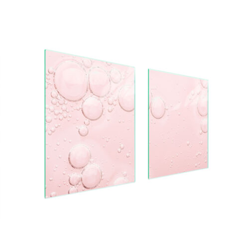 PLACA PROTECTORA DE VIDRIO PARA ESTUFA 85x52 ROSA