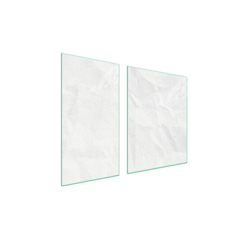 PLACA PROTECTORA DE VIDRIO PARA ESTUFA 90x52 BLANCA
