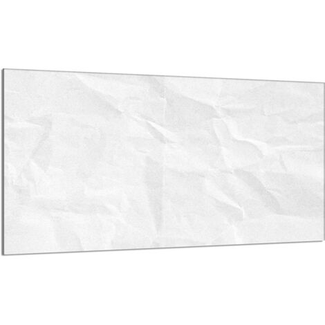 Placa protectora de vidrio para estufa 90x52 Blanco