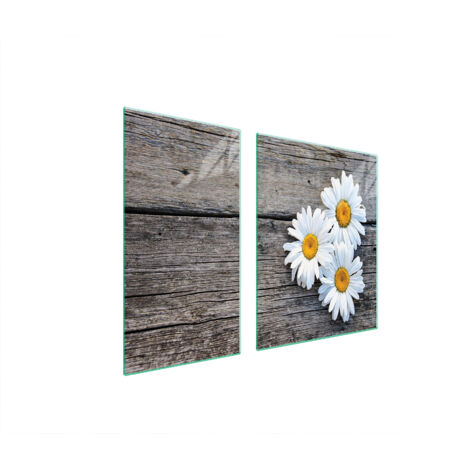 PLACA PROTECTORA DE VIDRIO PARA ESTUFA 90x52 DAISY