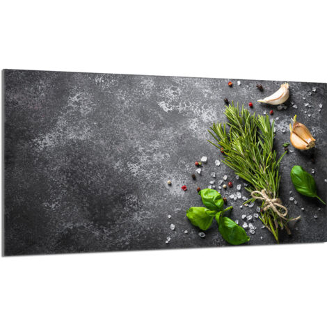 Placa protectora de vidrio para estufa 90x52 Especias