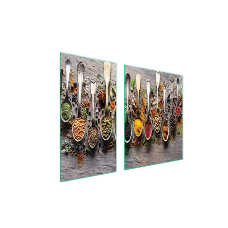 PLACA PROTECTORA DE VIDRIO PARA ESTUFA 90x52 ESPECIAS