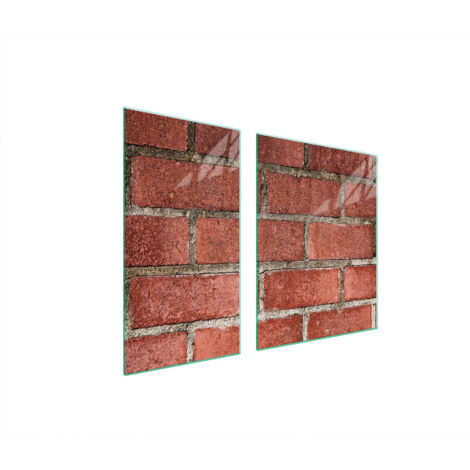 PLACA PROTECTORA DE VIDRIO PARA ESTUFA 90x52 LADRILLO