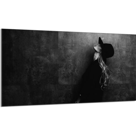 Placa protectora de vidrio para estufa 90x52 Mujer